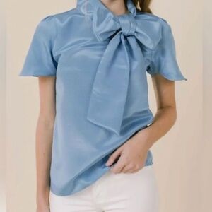 Laroque Bow Neck Blouse